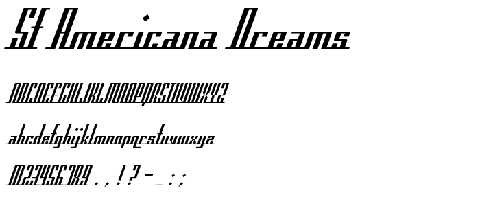 SF Americana Dreams police